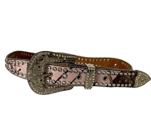 サンローランパリ　HORSESHOE BUCKLE BELT サンローランパリ HORSESHOE BUCKLE BELT Blazin Roxx Womens