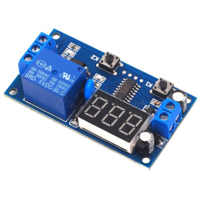 DC 5V/12V Countdown Infinite Cycle Delay Timing Timer Relay Switch ON/OFF Module