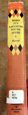 When It s Laughter You re After By Stewart Harral 1965 Printing Hardcover