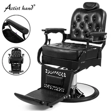 Artist hand All Purpose Recline Heavy Duty Hydraulic Barber Chair Salon Styling