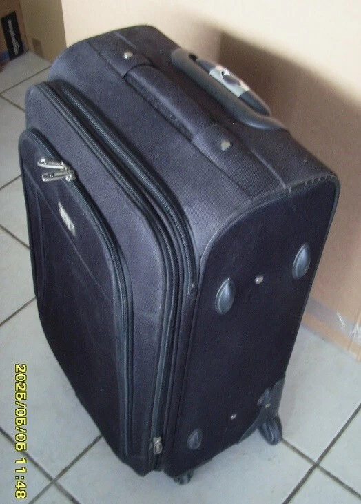 Grande Valise de Voyage (soute avion) en Tissu - Photo 3/4