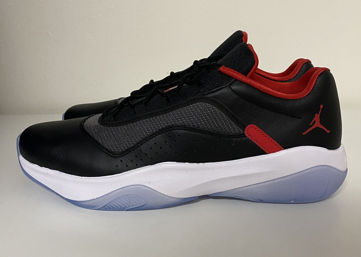 Nike Air Jordan 11 CMFT Low Bred Mens Sz 14 Black Red White CW0784