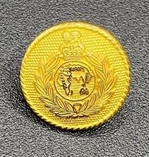 Royal Marines Gold Tone London Badge & Button Co Replacement Button - Small (a3)