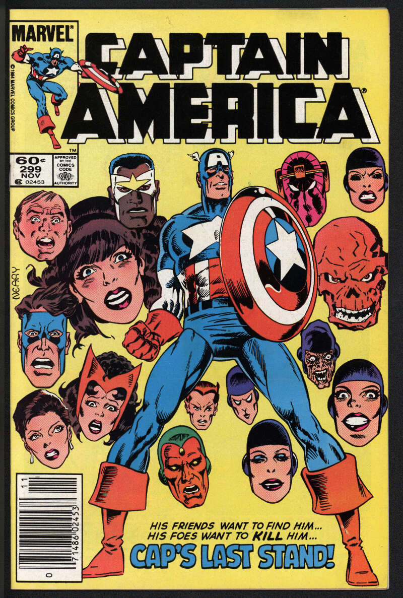 CAPTAIN AMERICA #299 8.5 // MARVEL COMICS 1984 | eBay