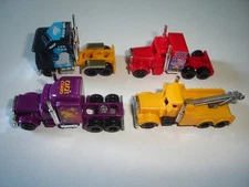 AMERICAN TRUCKS MODEL CARS SET - KINDER SURPRISE PLASTIC MINIATURES