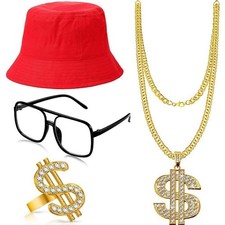 80s 90s Hip Hop Costume Kit