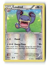 Loudred 84/119 UC Phantom Forces Pokemon Reverse Holo NM