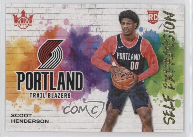 2023-24 Panini Court Kings Self Expression Scoot Henderson #29 Rookie RC