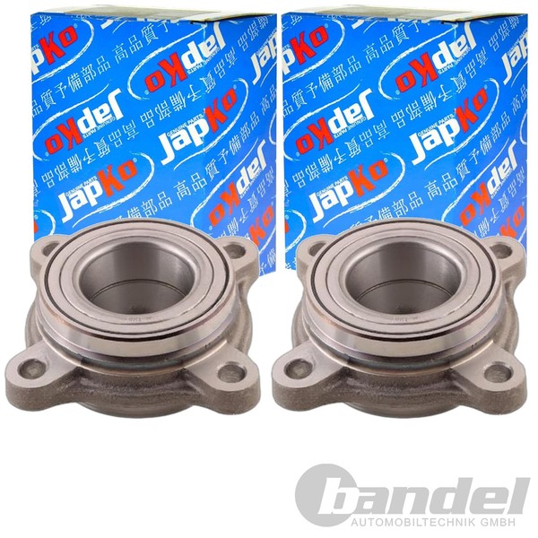 2X Japko Radnabe Vorne Passend FüR Toyota Hilux Land Links+Rechts | 412012-image