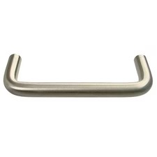 Monroe Pmp Ph-0131 Pull Handle, Ss, 3 In. H, Natural, Threaded Holes