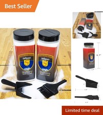 2 Cans High Speed Shuffleboard Wax with Adjustable Sprinkler Ready to Play