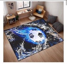  Soccer Rugs for Boys Bedroom 3x5 Sports Rugs...