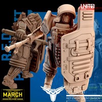 Unit-9 R.E.D Unit Operator V4 Spielfigur