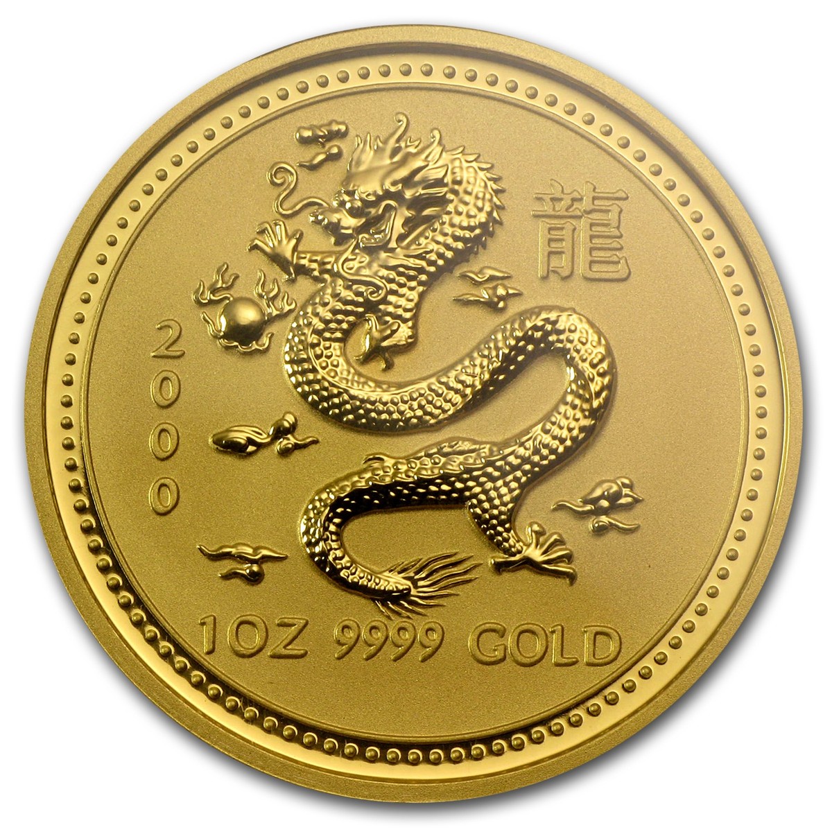 2000 1 oz Gold Lunar Year of the Dragon MS-69 NGC (Series I) | eBay