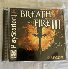 Capcom Breath of Fire III (Sony PlayStation 1, NTSC-U/C, 1998) NOT TESTED