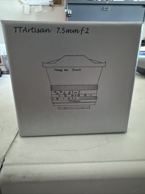 TTArtisan 7.5mm F2.0 Lens For with ND1000 For Canon R RP R5 R7 R9 R6 Fisheye