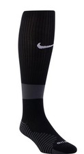 Nike MatchFit Knee High Soccer Socks- Yth 5Y/7Y, W 6-10 , Or M 6-8 Black NEW