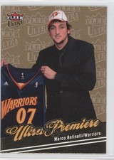 2007-08 Fleer Ultra Ultra Premiere Gold Medallion Marco Belinelli #205 0i8