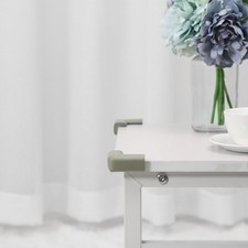 Desk Table Edge Foam Corner Cushion Guard Soft Bumper Protector 8pcs Gray