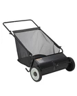 Garvee 21 Inch Push Lawn Sweeper 3.5 Cu. Ft. Hopper Capacity Grass Sweeper