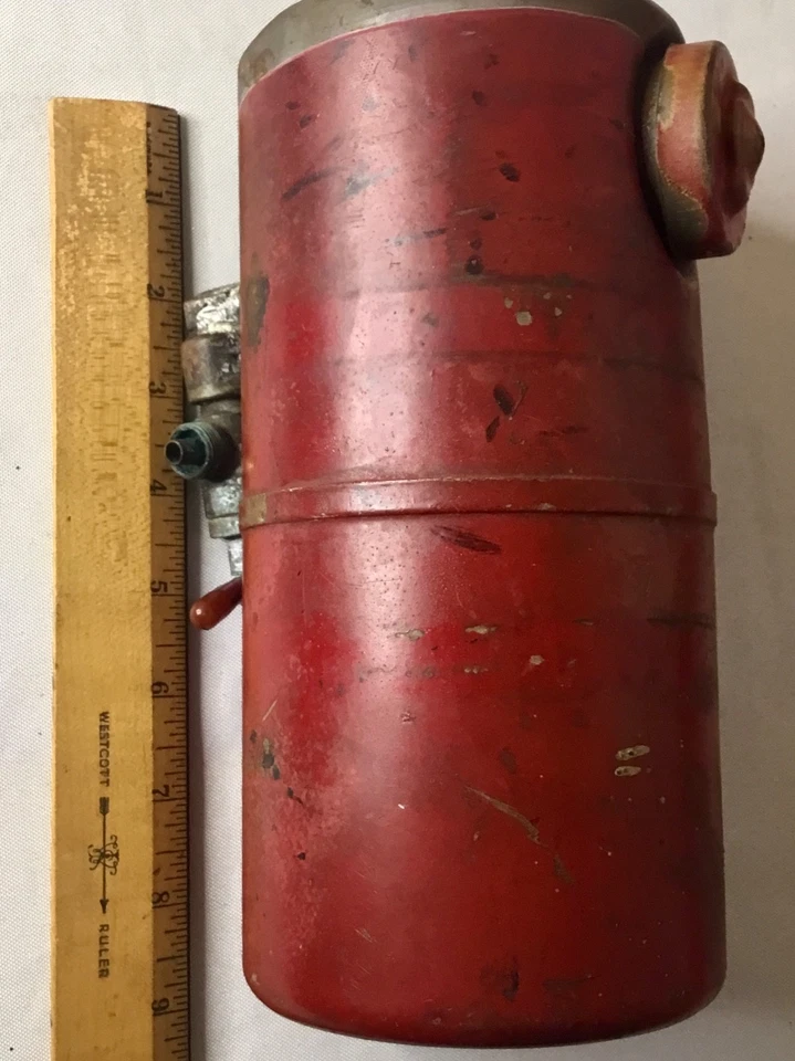 De colección Go Kart/Minibike Redonda Acero Mini Bicicleta Tanque de Gas Combustible Aprox 8” x4” ENVÍO GRATUITO Foto 3 de 4