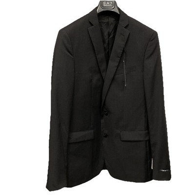 BAR III Exklusiv Für Macys Herren Grau Zwei Bottons Extra Slim Blazer Größe 42L