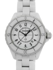 Chanel J12 H0968 Ladies' White Ceramic 33mm Quartz #TW051