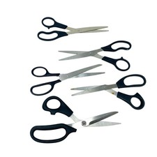 Westcott Stainless Steel All Purpose Household Office Scissors Black 8" Lot 5