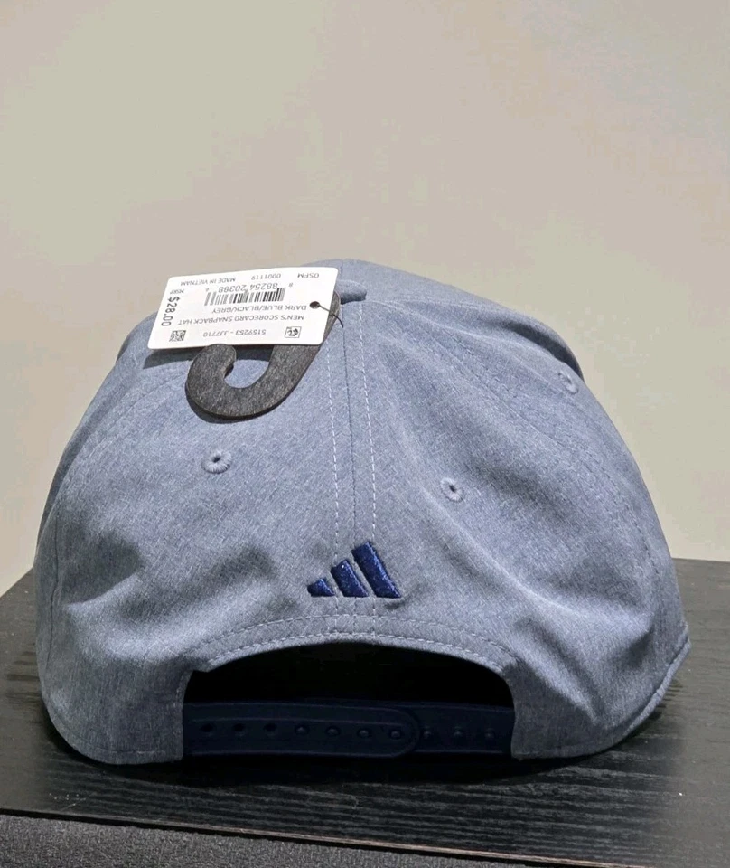 ADIDAS SCORECARD GORRA SNAPBACK HOMBRE AZUL OSCURO/NEGRO/GRIS Foto 4 de 4