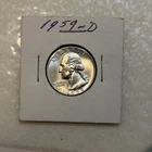 1959-D Washington Quarter Uncirculated Silver Denver Mint 25C US Coin
