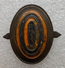 WW1 Russian Imperial Army Hat Cap Badge Cockade Brass Original L