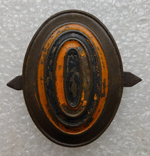Sombrero del Ejército Imperial Ruso Primera Guerra Mundial Gorra Insignia Escarapela Latón Original L