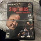 The Sopranos Road To Respect (PS2 Playstation 2, 2006) - No manual Tested-Works