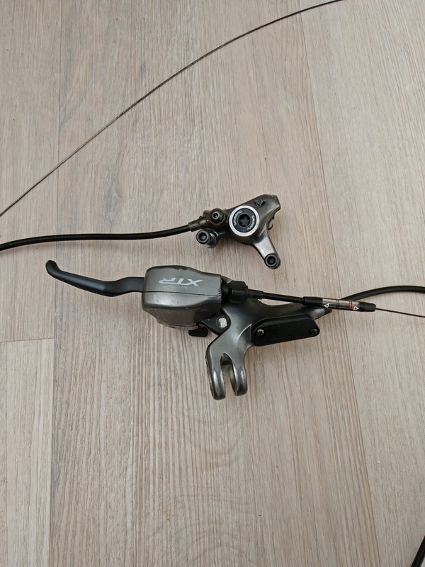 Shimano XTR M960 Dual Control Shifters And Brake Calipers - Classic