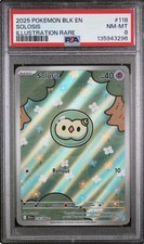 2025 POKEMON BLK EN-BLACK BOLT | ILLUSTRATION RARE SOLOSIS #118 - SHIP NOW!! on eBay