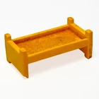 Fisher-Price Little People Play Family Replacement Yellow Bed Accessory Part