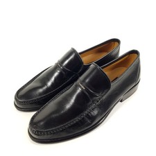 Lloyd Loafer Egmond Herren EU 43 UK 9 Schwarz Leder Halbschuhe Slipper Elegant
