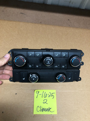 08 GRAND CARAVAN  A/C HEATER CLIMATE CONTROL TEMP REAR DEFROSTER 55111804af