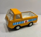 Vintage Tonka Pressed Steel Ford Econoline Mini Series Pickup Truck Yellow