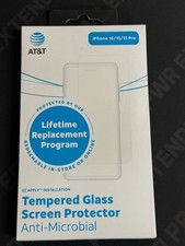 AT&T Tempered Glass Screen Protector Clear Fo...