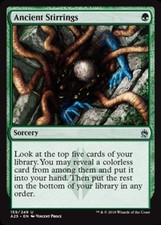 Ancient Stirrings - Masters 25 - NM - MTG