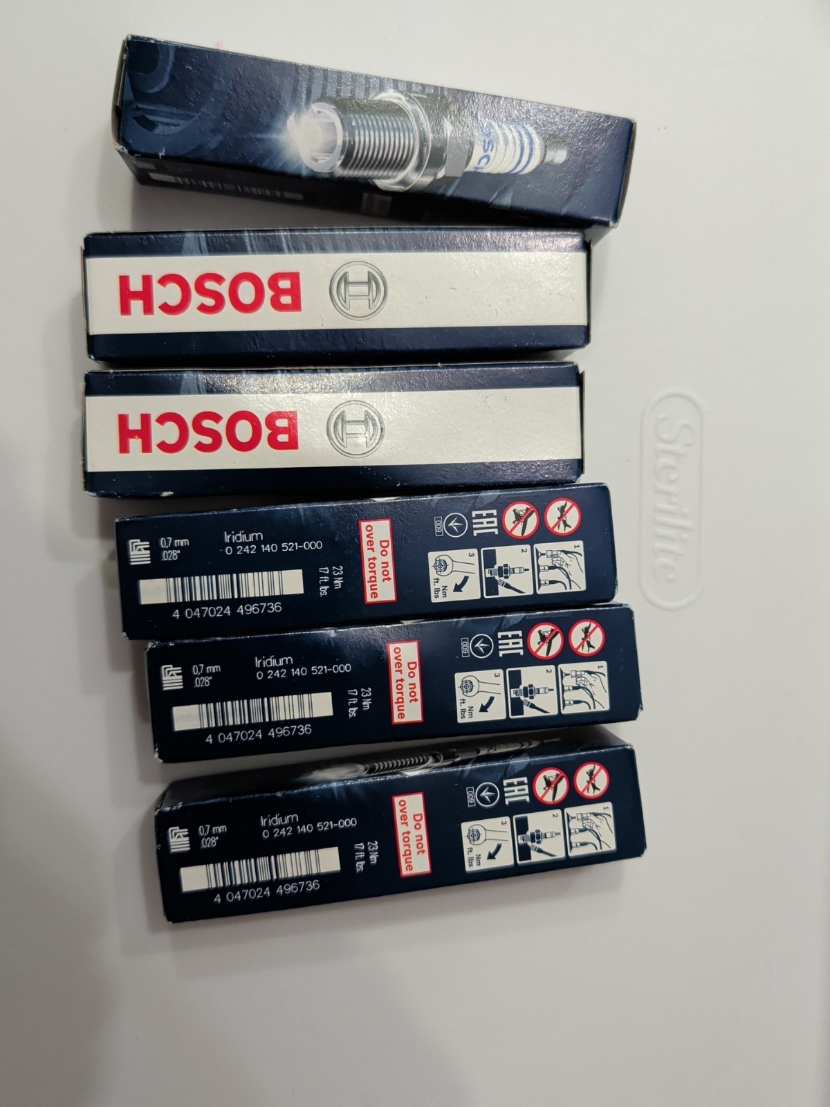 Bosh Spark Plug  Set Of 6 BOS ZR6SII3320