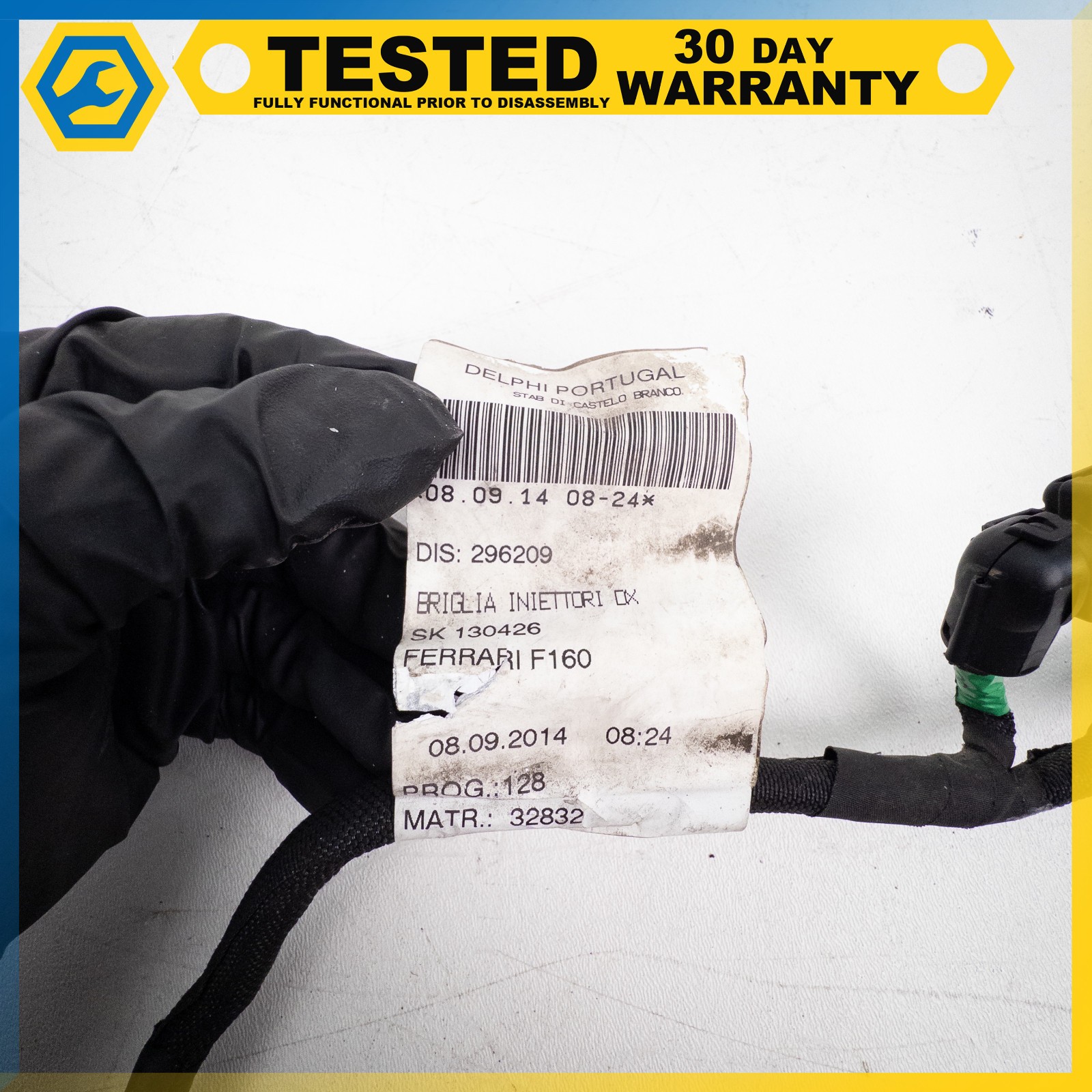 14-17 MASERATI GHIBLI 3.0L F160 engine WIRE WIRING HARNESS OEM