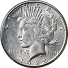 1925-S Peace Dollar PCGS MS61 Nice Eye Appeal Nice Strike