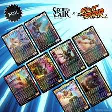 Magic: The Gathering - Secret Lair x Street Fighter Foil Edition - SEALED