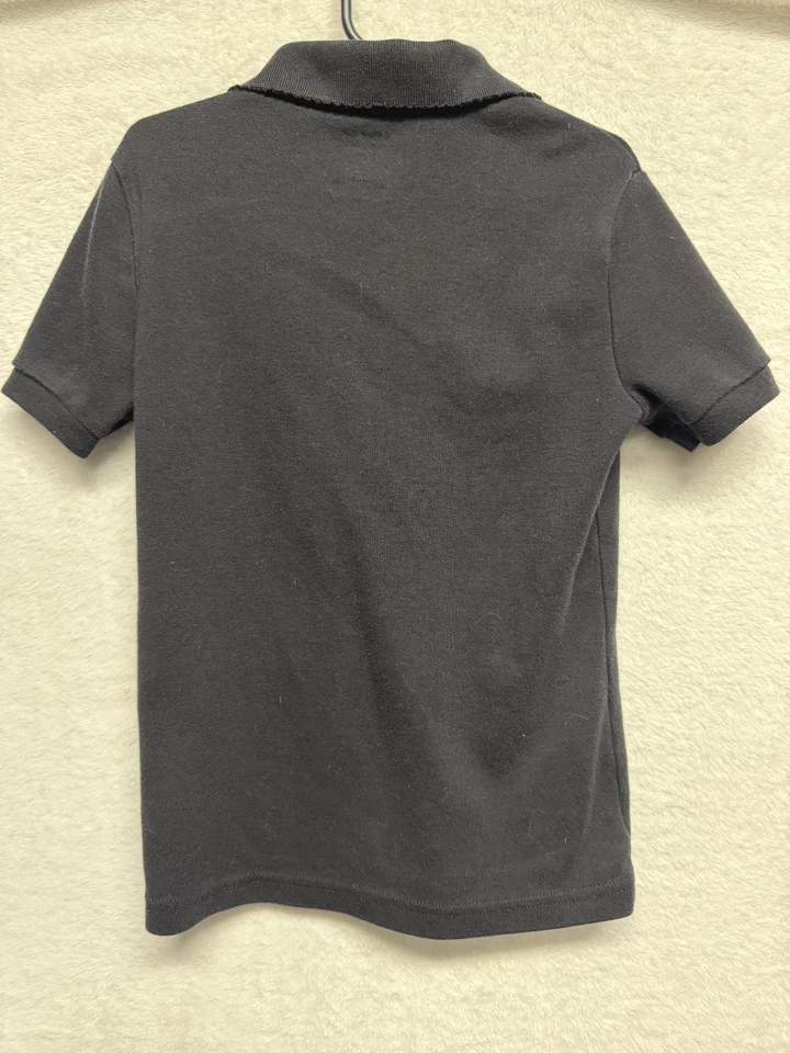 French Toast Shirt Kids Polo Black M 7/8 Black - Image 3 of 4