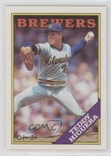 1988 O-Pee-Chee Blank Back Teddy Higuera #110 0c4