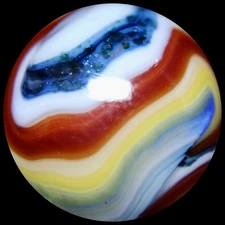 JABO Leo Marble Collector Series: FAT Blue Aventurine