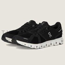 On Cloud 6 Women's Sneakers Black/White 3WF10060299 New with Box