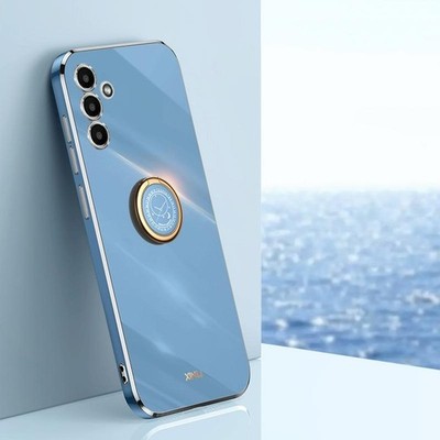Samsung Galaxy A13 5G 6D Xinli TPU Hülle Halter Himmelblau Ring